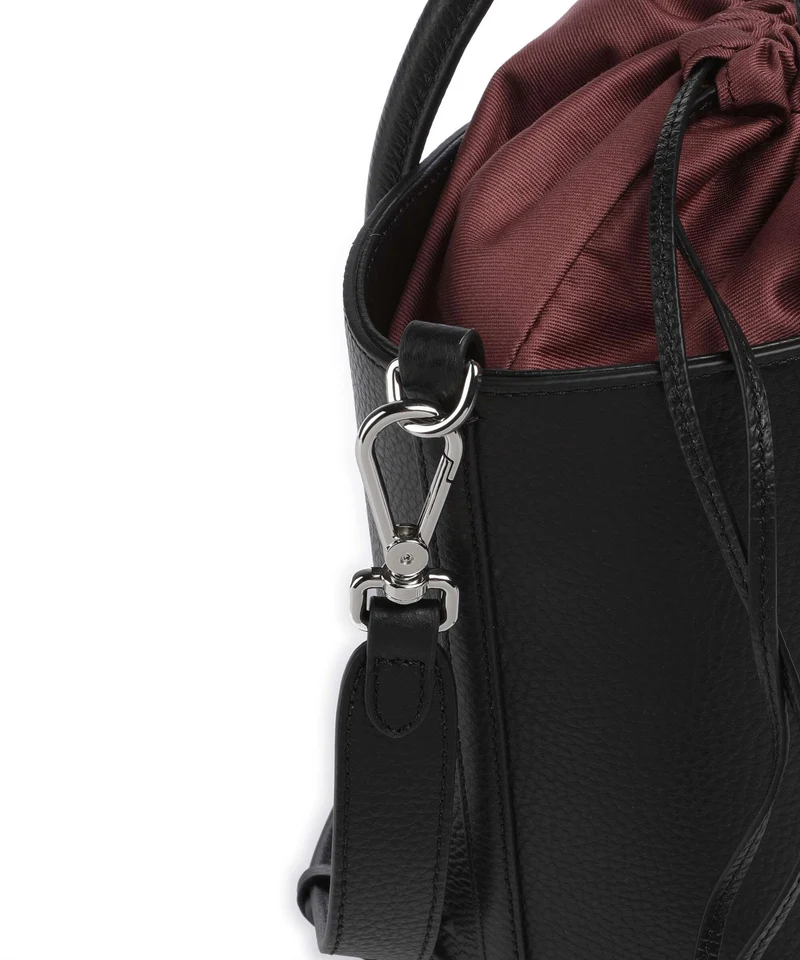 Coccinelle Myrtha Maxi Logo Bucket bolso de mano noir