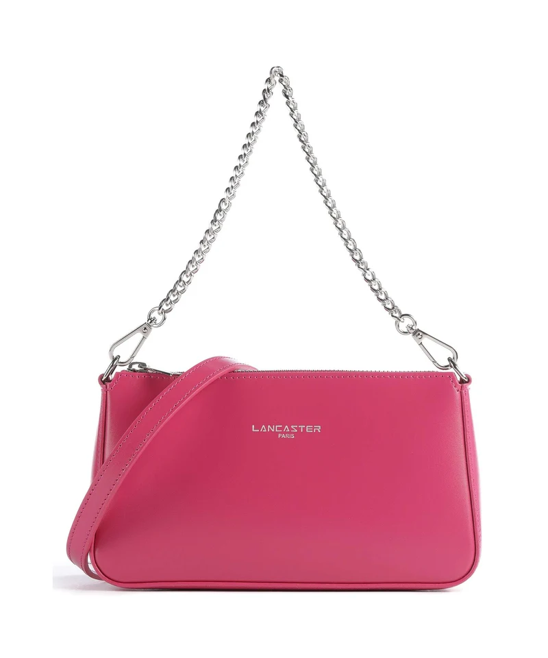 Lancaster Suave Even Bolso de hombro fuxia