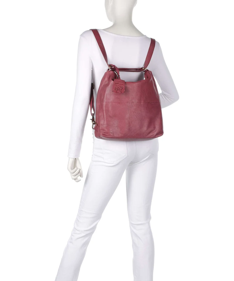Burkely Natural Norah Bolso mochila poppy pink