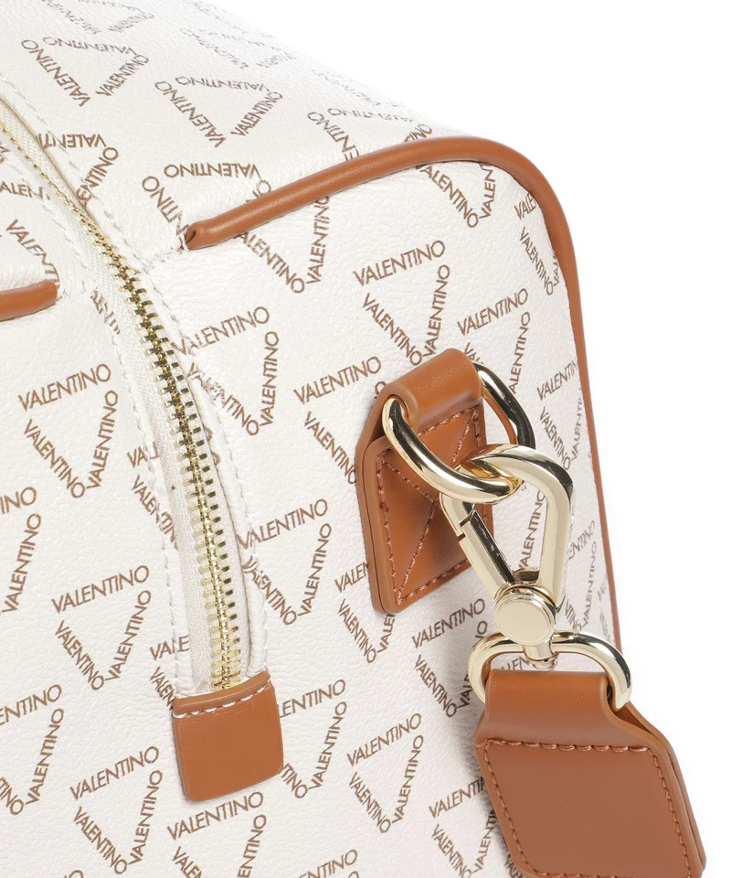 Valentino Bags Lady Re Bolsa de fin de semana bianco/cuoio