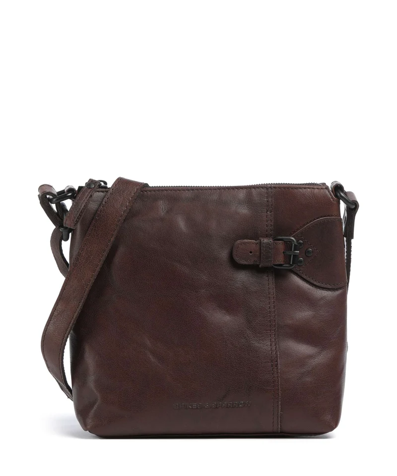 Spikes & Sparrow Bronco Serina Bandolera dark brown