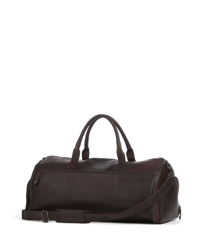 The Chesterfield Brand Wax Pull Up Cow Finlay Bolsa de fin de semana brown