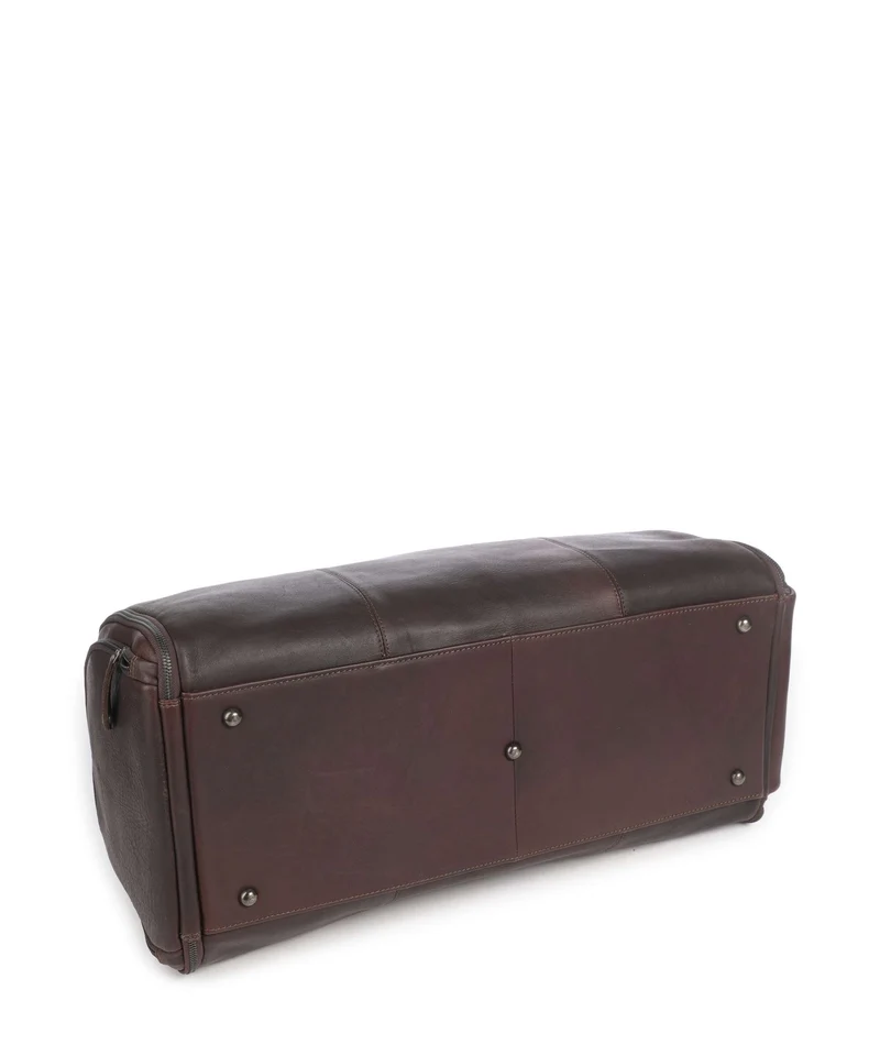 The Chesterfield Brand Wax Pull Up Cow Finlay Bolsa de fin de semana brown