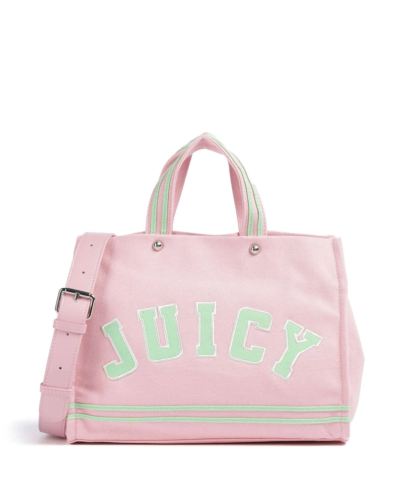 Juicy Couture Iris Patch Canvas M Bolso de mano juicy pink/summer green