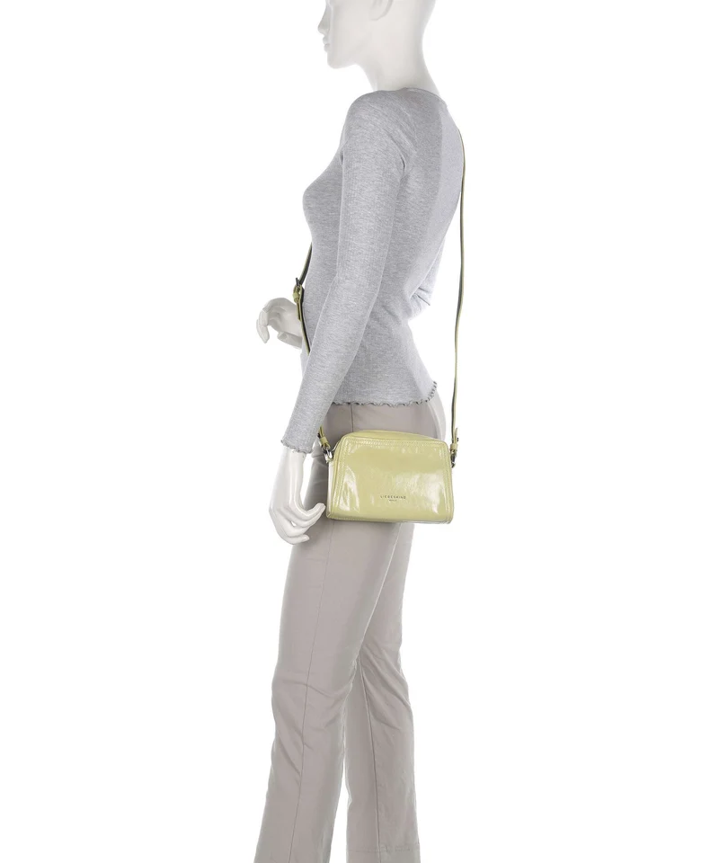 Liebeskind Chudy Paper Touch Crinkle S Bandolera light mimosa