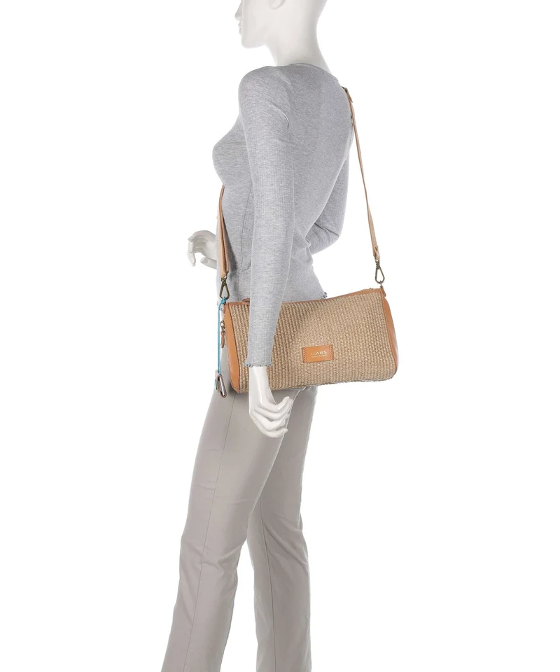 Gabs Oceania Pepita Bolso de hombro beige/oro/naturale