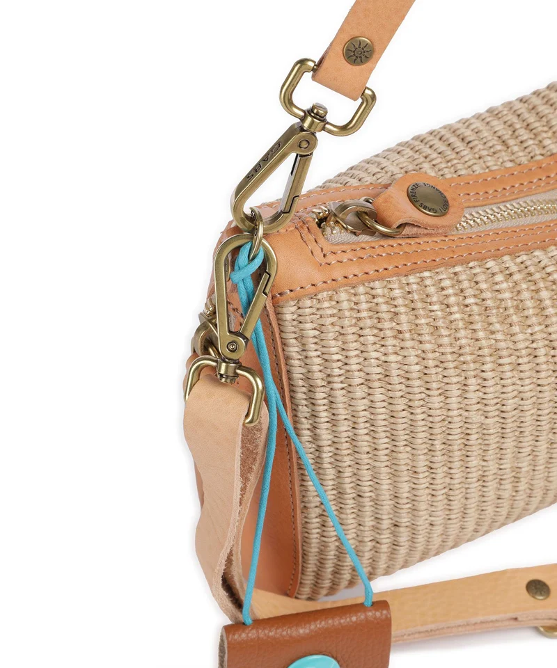 Gabs Oceania Pepita Bolso de hombro beige/oro/naturale
