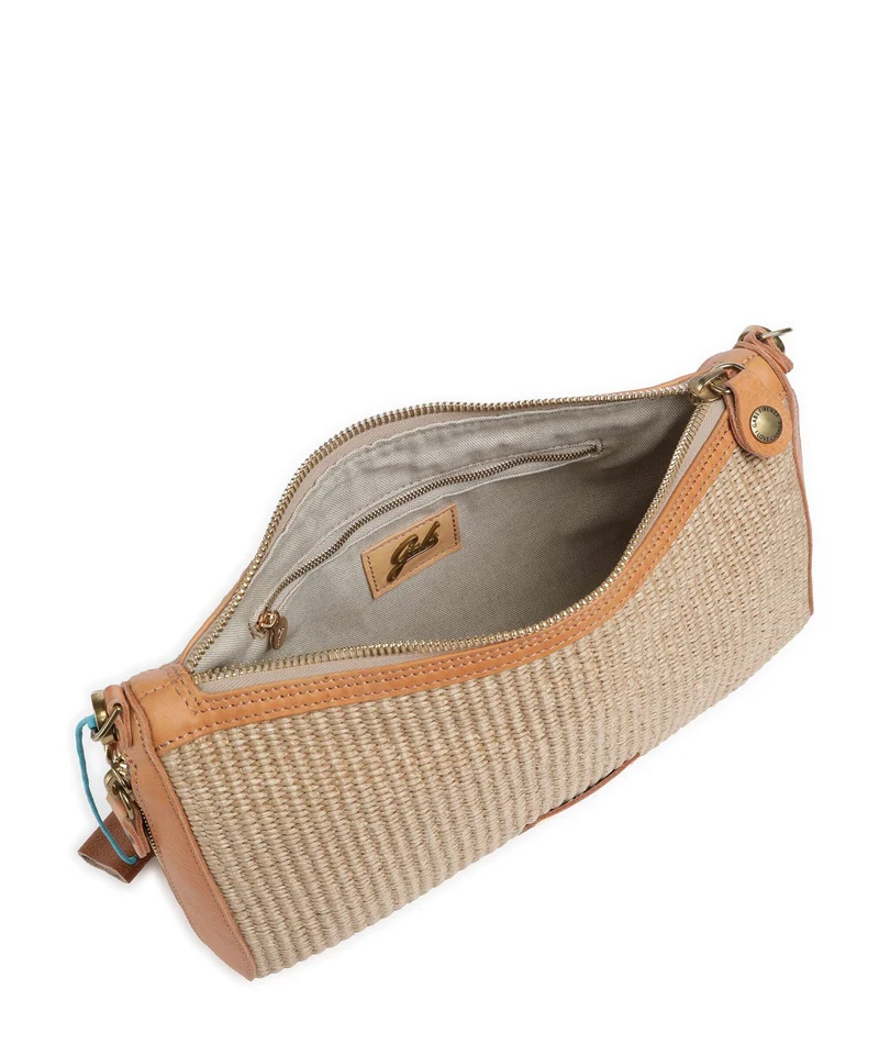 Gabs Oceania Pepita Bolso de hombro beige/oro/naturale