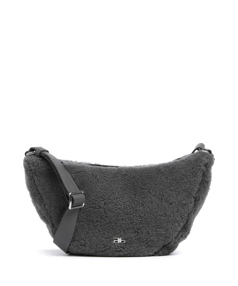 Abro Shearling By My Side Bandolera grey