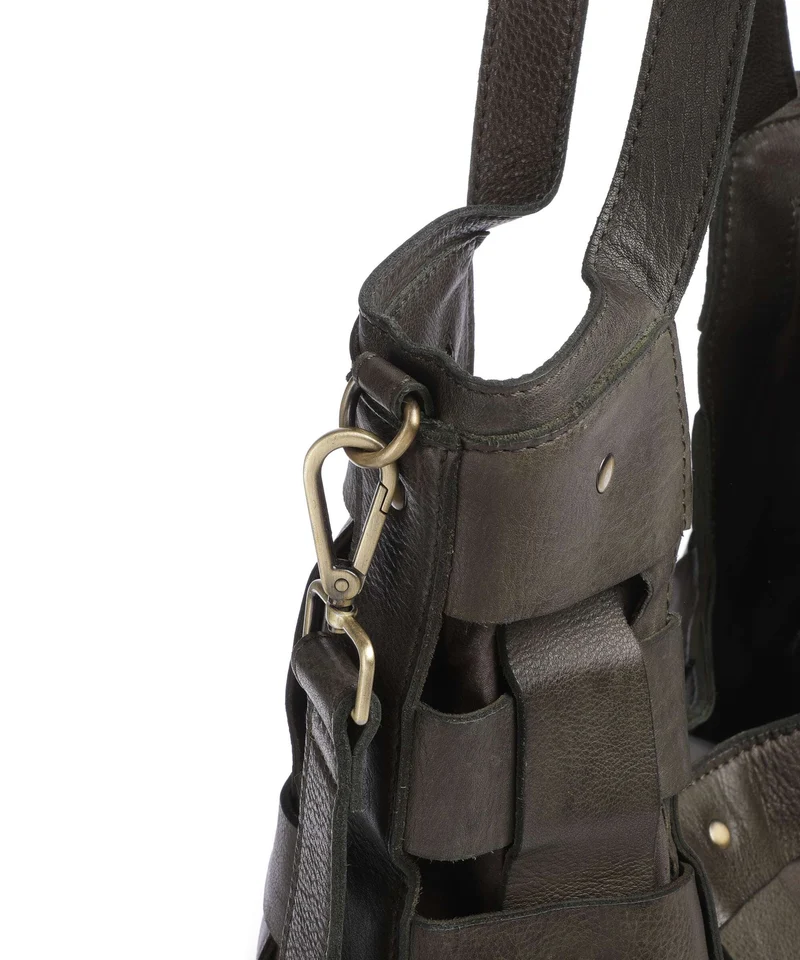 Taschendieb Wien Griesgasse 4 Bolsa shopping green moos