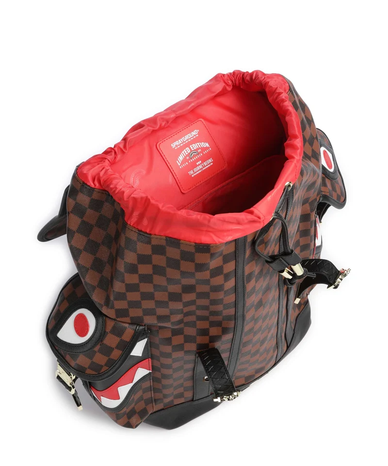 Sprayground Sawtooth Sharks in Paris Monte Carlo Mochila brown