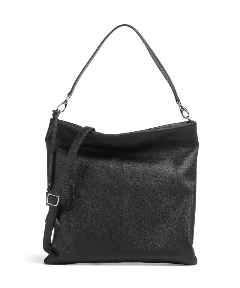 Picard Zoom Bolso de hobo schwarz