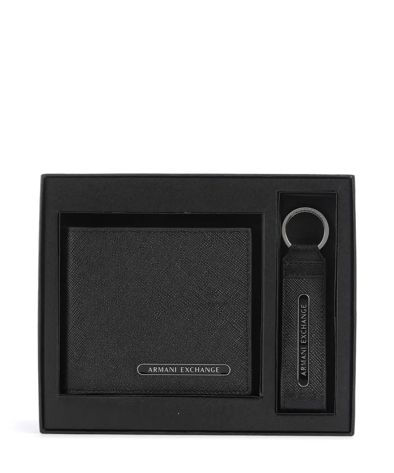 Armani Exchange Barcelona Gift Set Monedero black