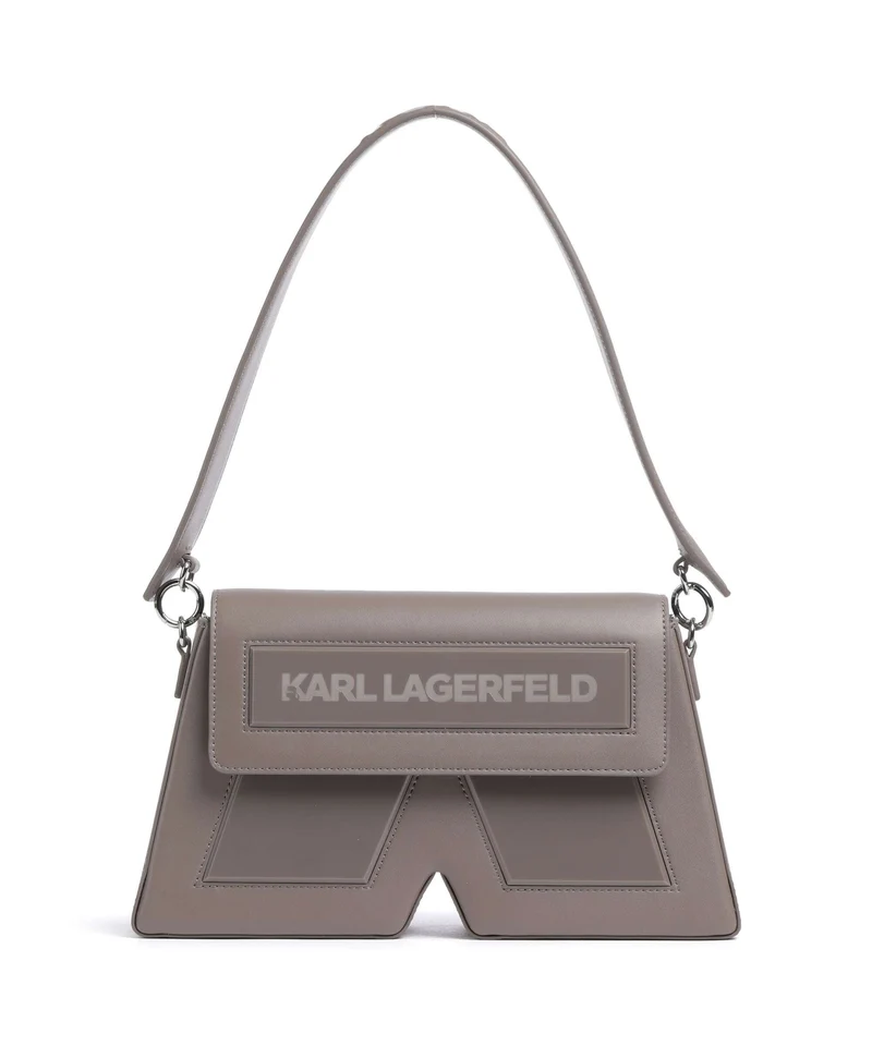 Karl Lagerfeld Ikon K Bolso de hombro ash grey