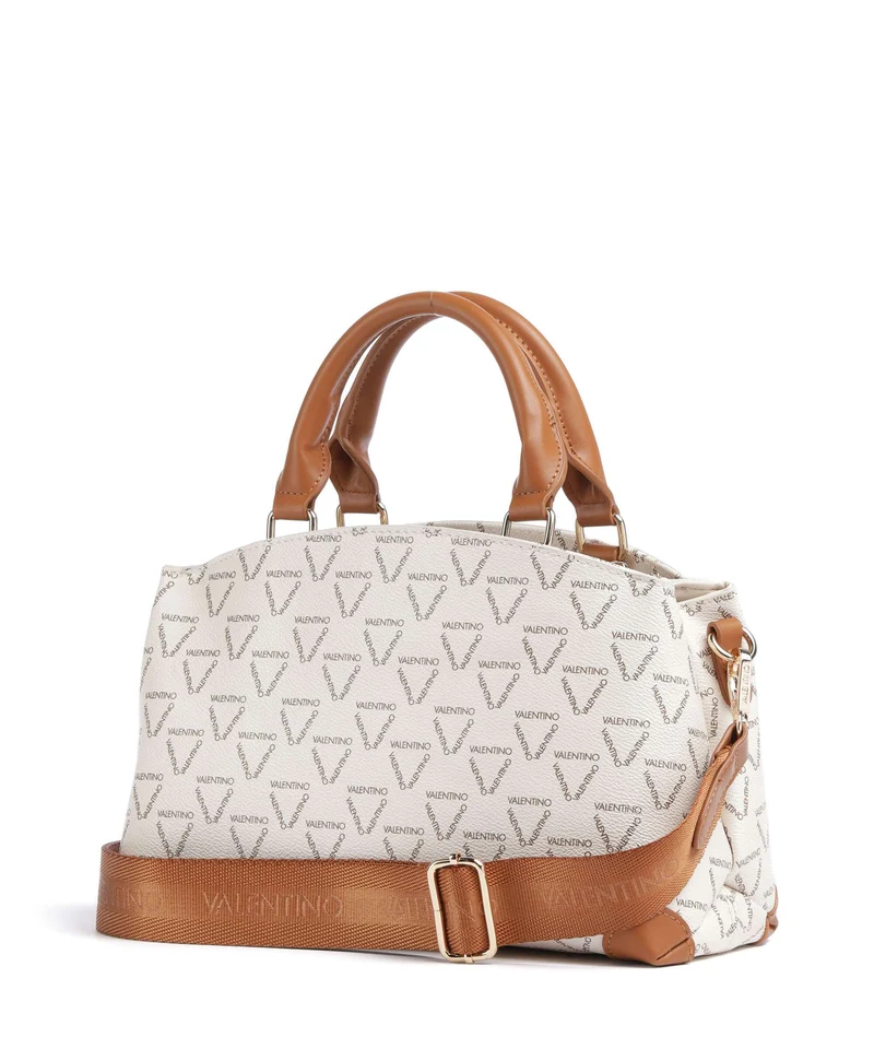 Valentino Bags Lady Re Bolso de mano bianco/cuoio