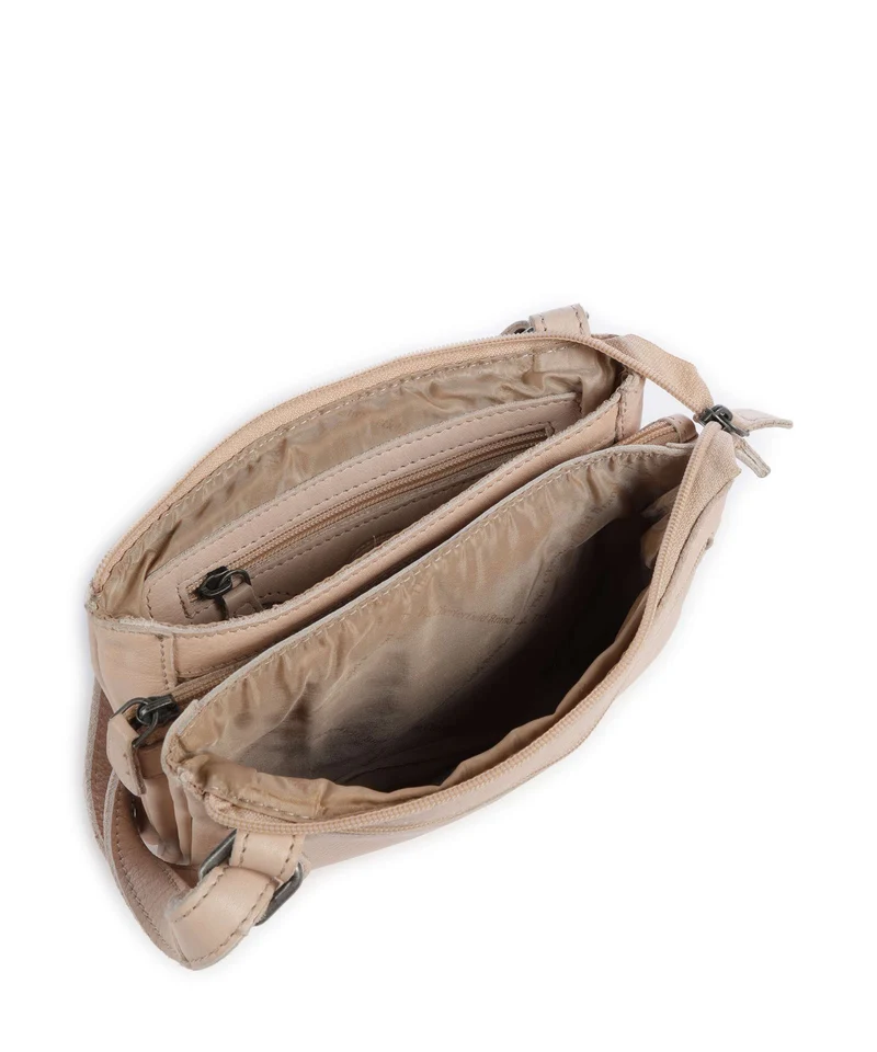 The Chesterfield Brand Washed Waxed Cow Osaka Bandolera beige