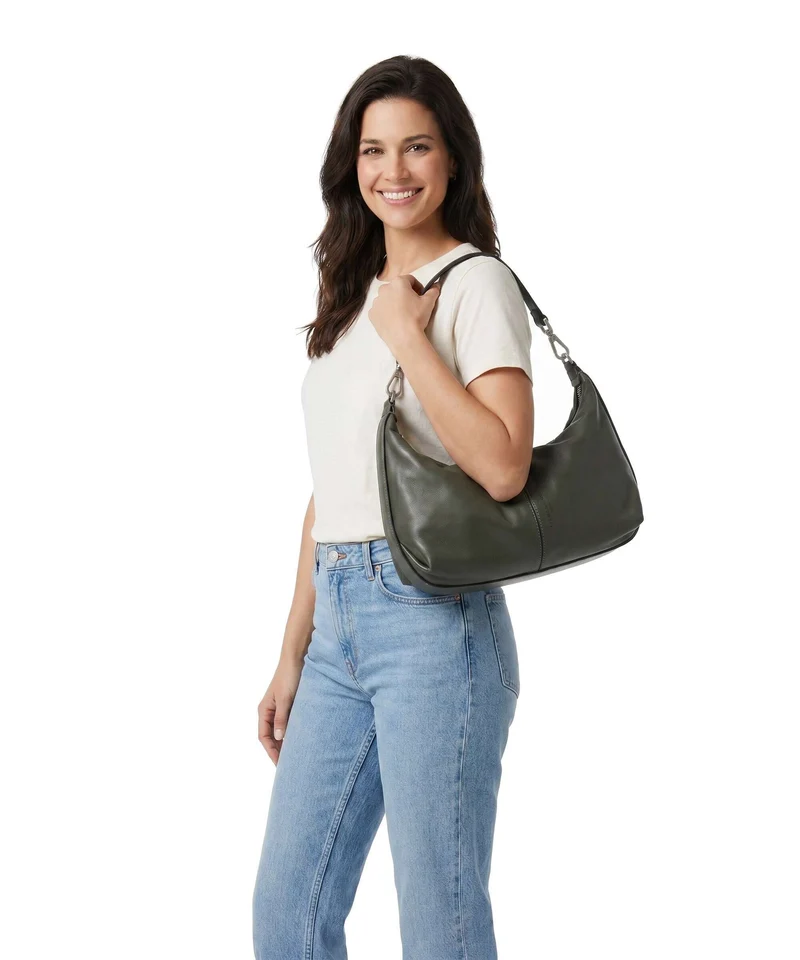 Liebeskind Paris Sheep Natural Bolso de hombro cypress green