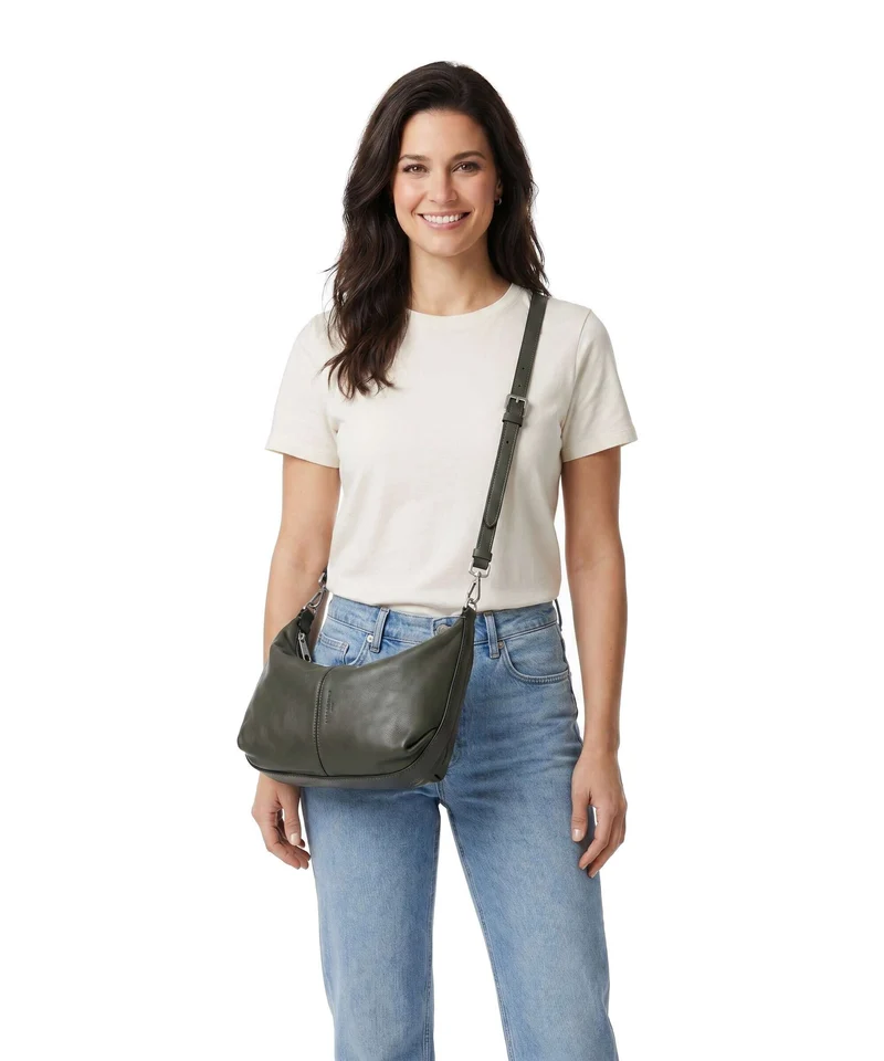 Liebeskind Paris Sheep Natural Bolso de hombro cypress green