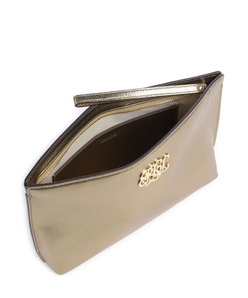 Lauren Ralph Lauren Large Bolso de cosméticos antique gold